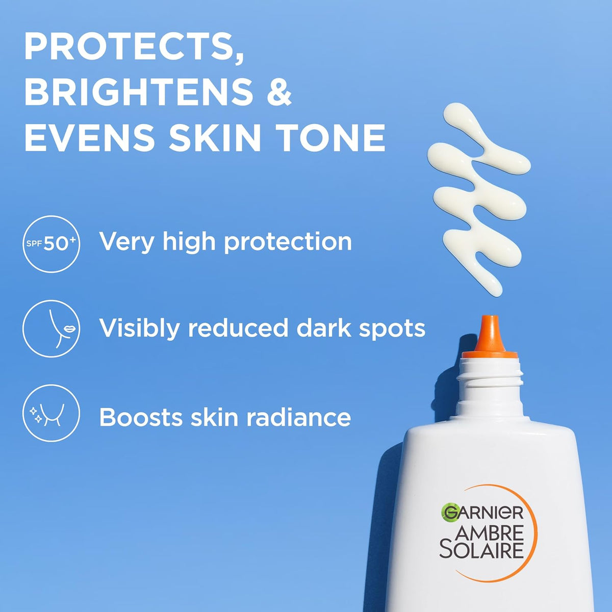 Garnier Ambre Solaire Super UV SPF50+ Vitamin C Anti-Dark Spots Fluid 40ml