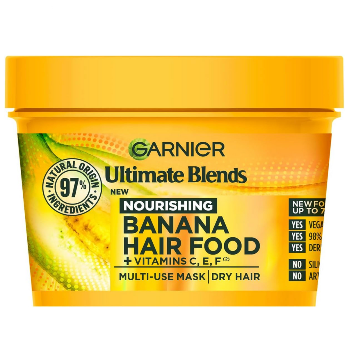 Garnier Banana and Shea Butter Hair Food 3-in-1 Mask 400ml