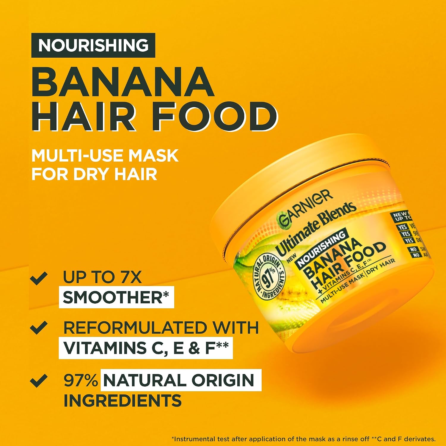 Garnier Banana and Shea Butter Hair Food 3-in-1 Mask 400ml