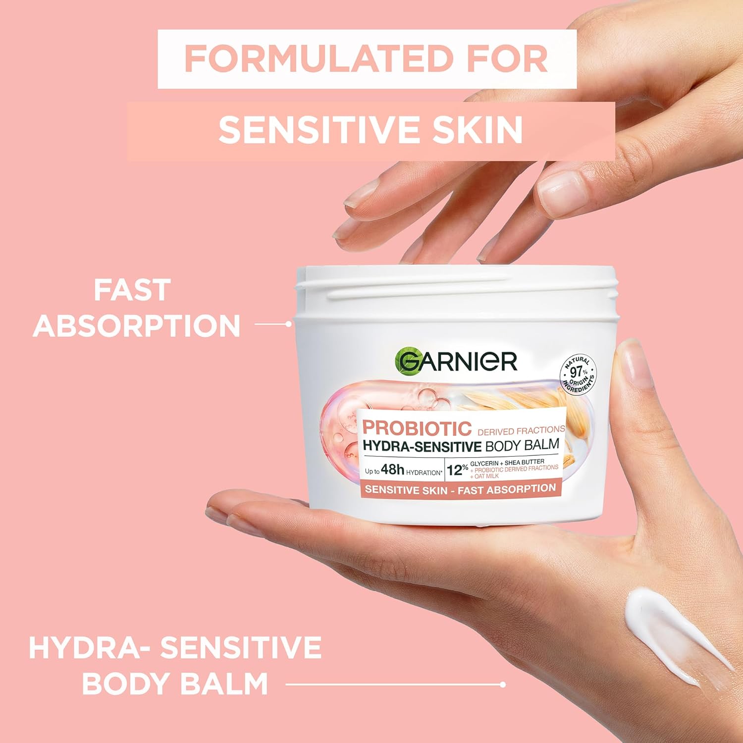 Garnier Body Superfood 48H Hydra-Sensitive Balm 380ml
