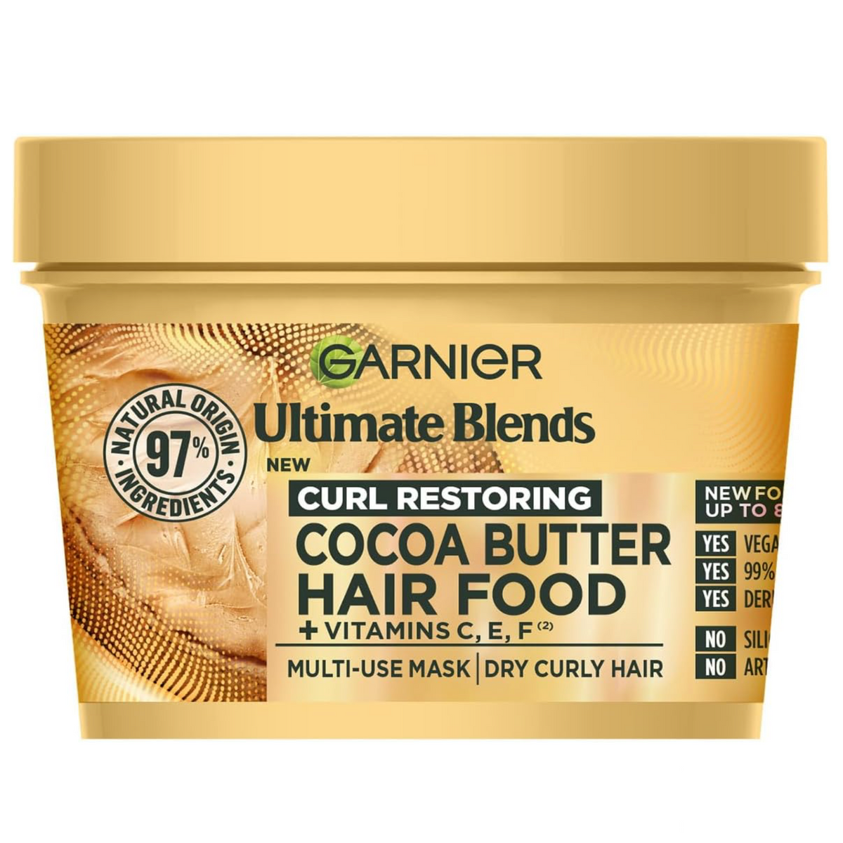Garnier Cocoa Butter Hair Food 3-in-1 Mask 400ml
