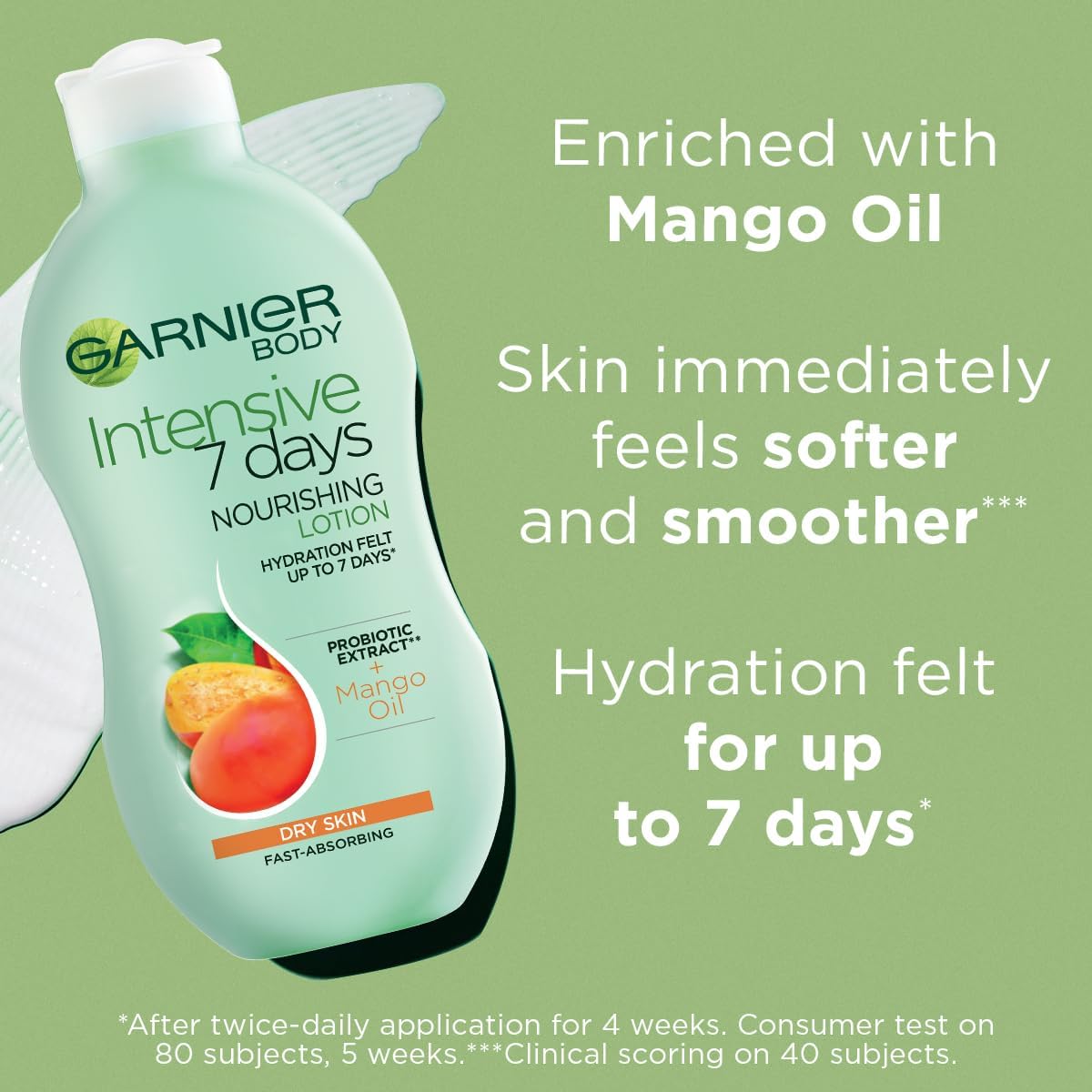 Garnier Intensive 7 Days Mango Oil Body Lotion 400ml