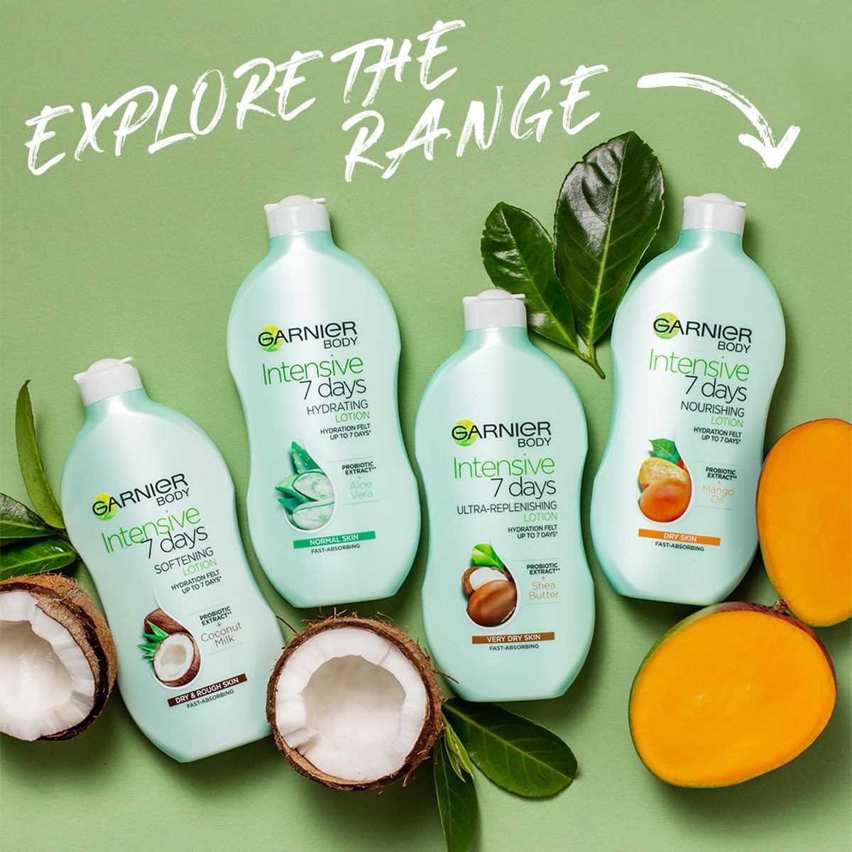 Garnier Intensive 7 Days Mango Oil Body Lotion 400ml