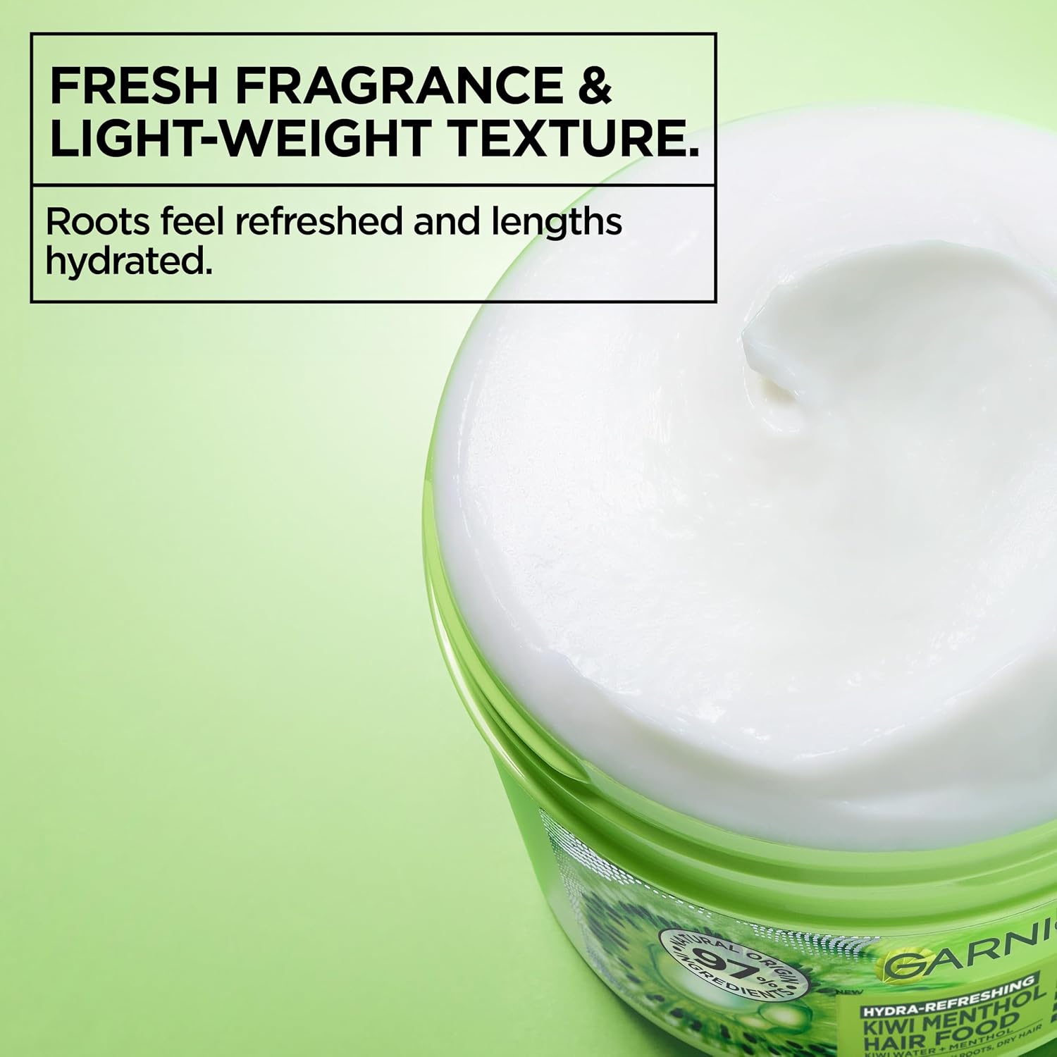 Garnier Kiwi And Menthol Hair Food 3-in-1 Mask 400ml