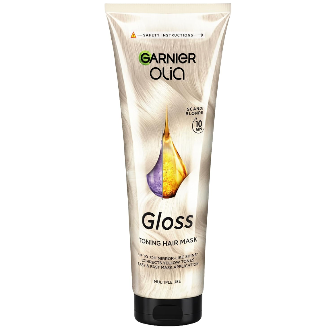 Garnier Olia Gloss Tinted Hair Mask 150ml Scandi Blonde