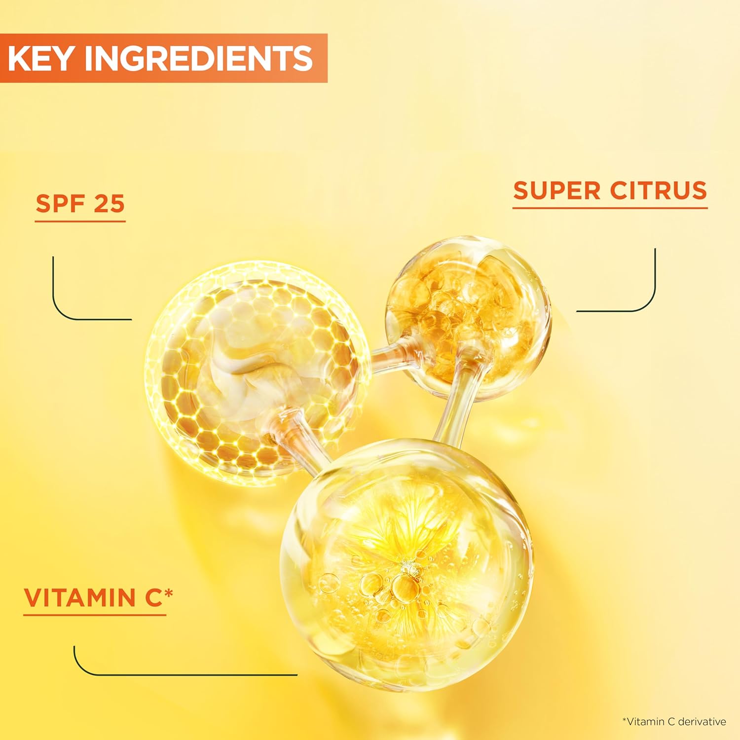 Garnier Vitamin C 2-in-1 Brightening Serum Cream SPF25 50ml