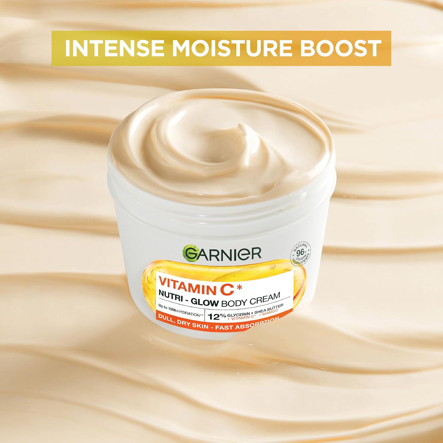Garnier Vitamin C Nutri-Glow Body Cream 380ml