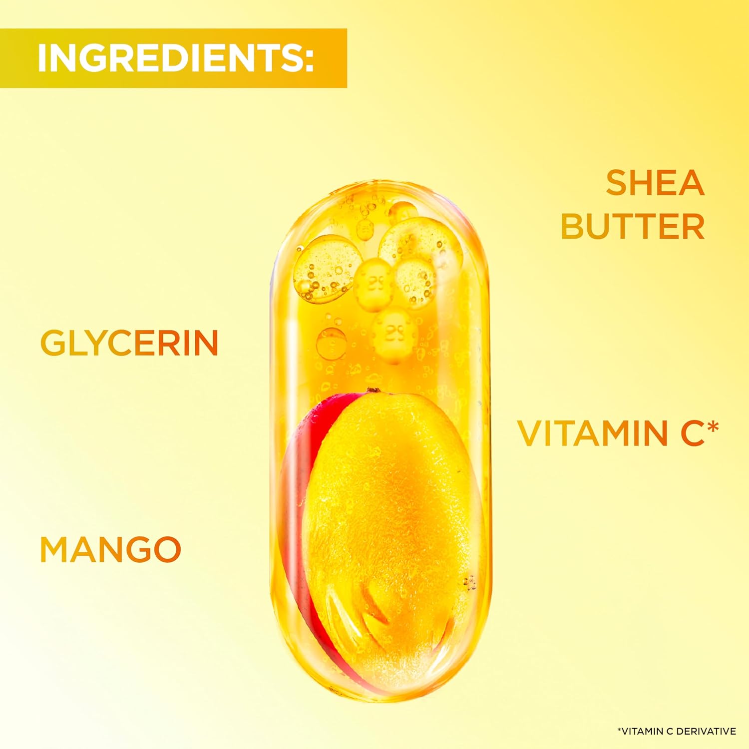 Garnier Vitamin C Nutri-Glow Body Cream 380ml