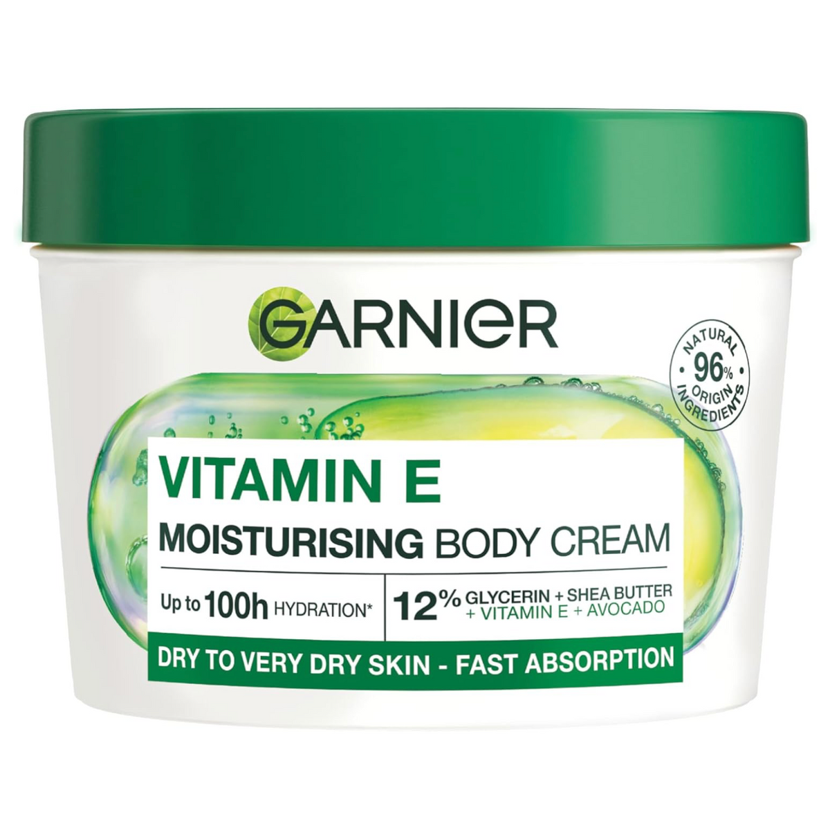 Garnier Vitamin E Moisturising Body Cream 380ml