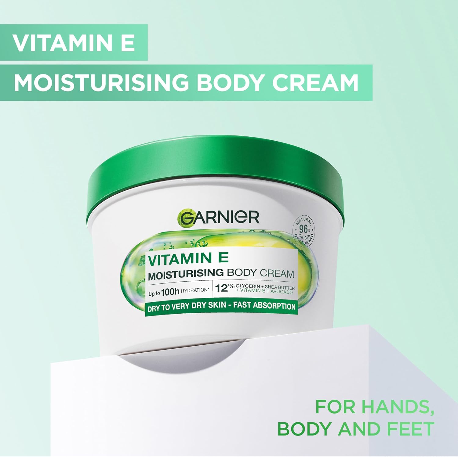 Garnier Vitamin E Moisturising Body Cream 380ml
