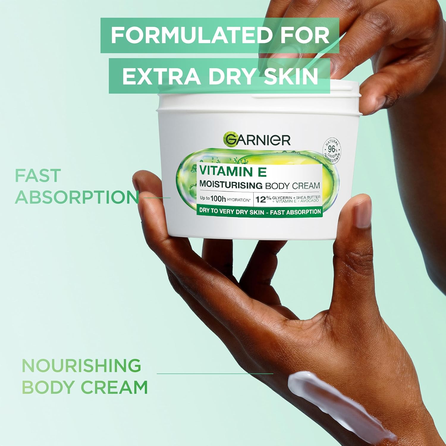Garnier Vitamin E Moisturising Body Cream 380ml