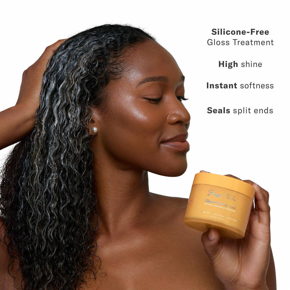 Rizos Curls Gloss + Repair Mask 237ml