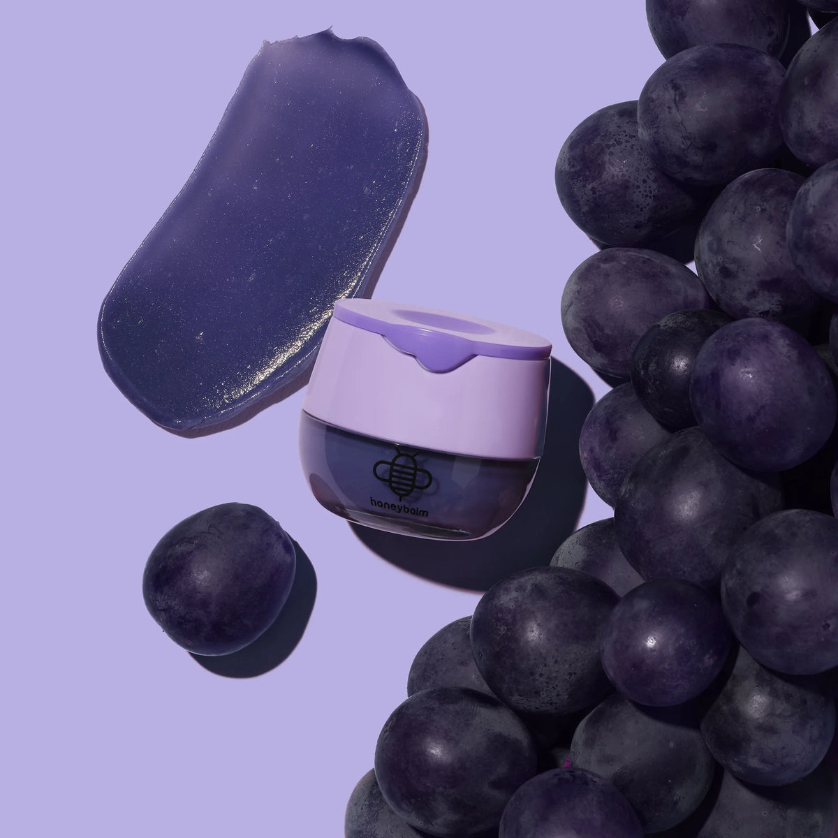 Honeybalm Lip Balm - Grape ingredients