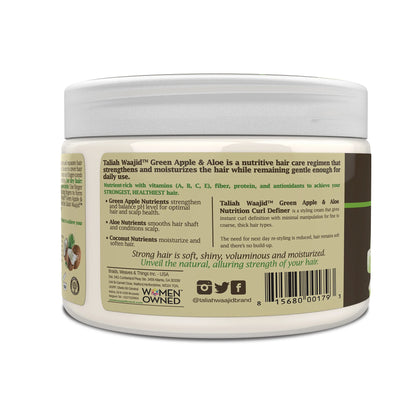 Taliah Waajid Green Apple &amp; Aloe Nutrition Curl Definer 12oz