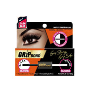 Ebin New York Grip Bond Latex-Free Lash Adhesive Black & White Dual Paddle