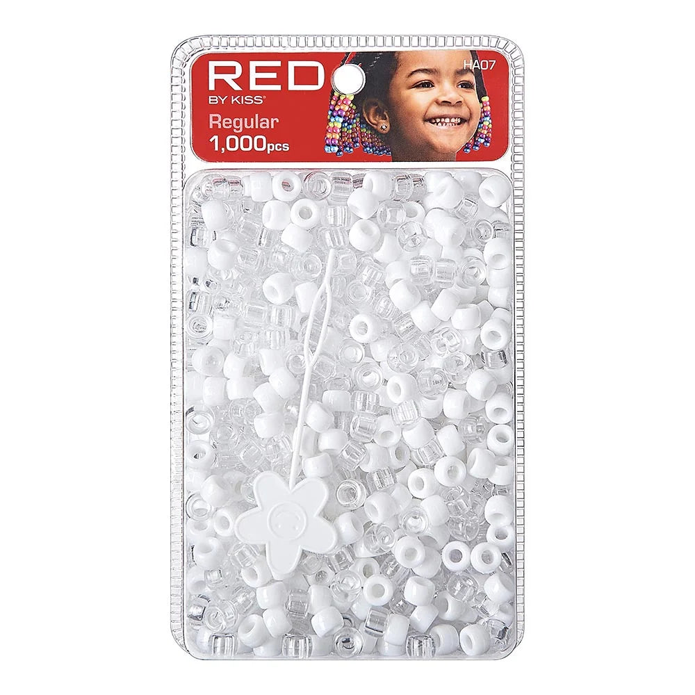 Red By Kiss Regular Hair Beads (1,000pcs)