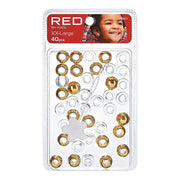 Red By Kiss XX-Large Hair Beads (40 pcs)
