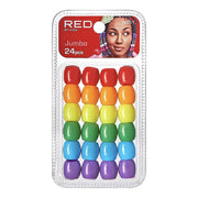 Red By Kiss Jumbo Hair Beads (24pcs)