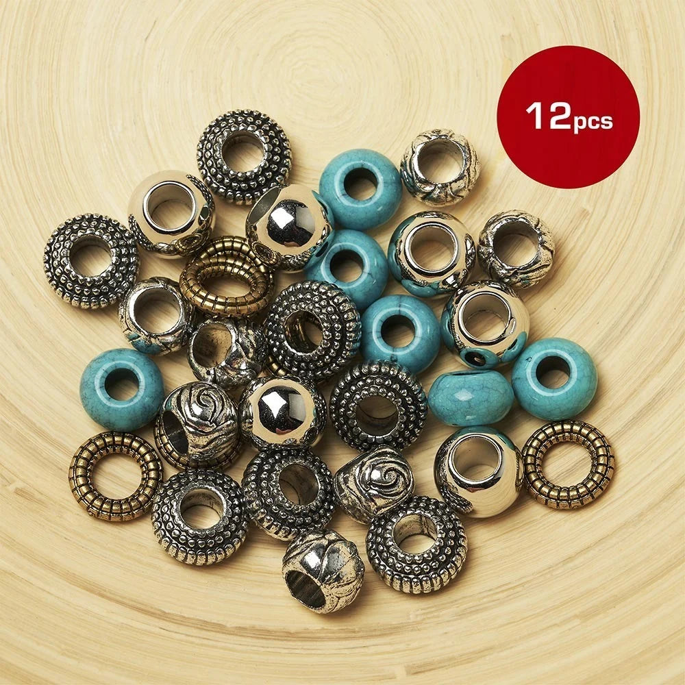 Red By Kiss Luxury Metal Hair Beads (32pcs)