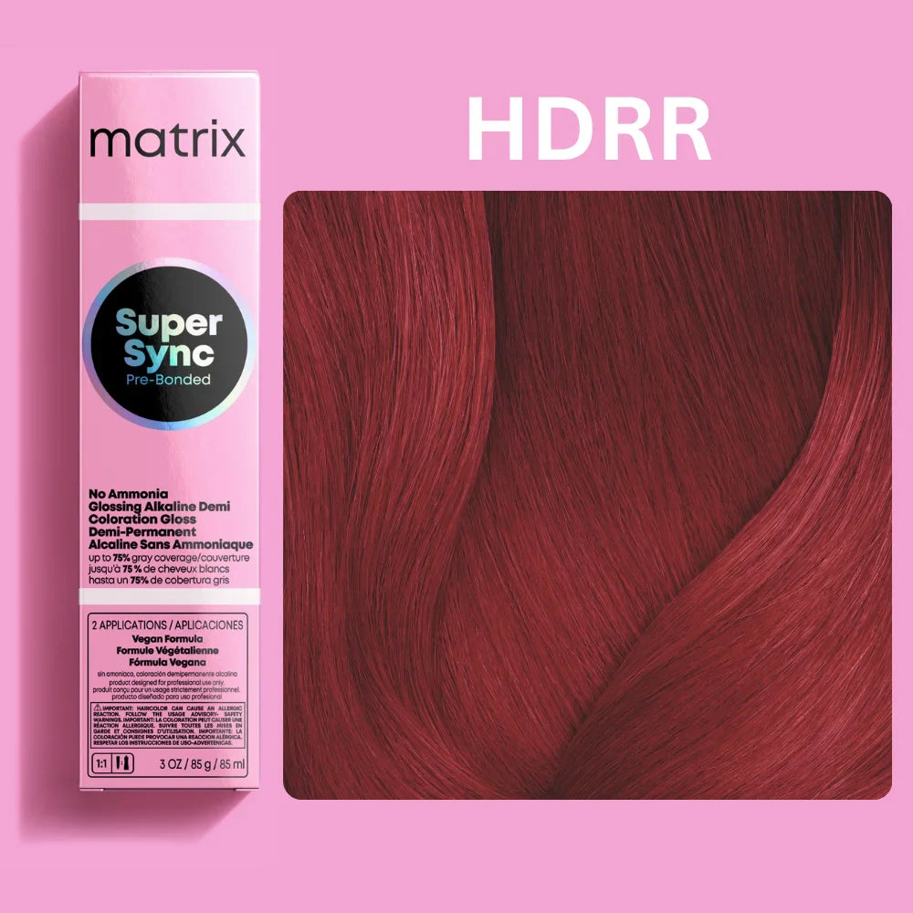 Matrix Super Sync Pre-Bonded Glossing Alkaline Demi-Permanent Hair Colour