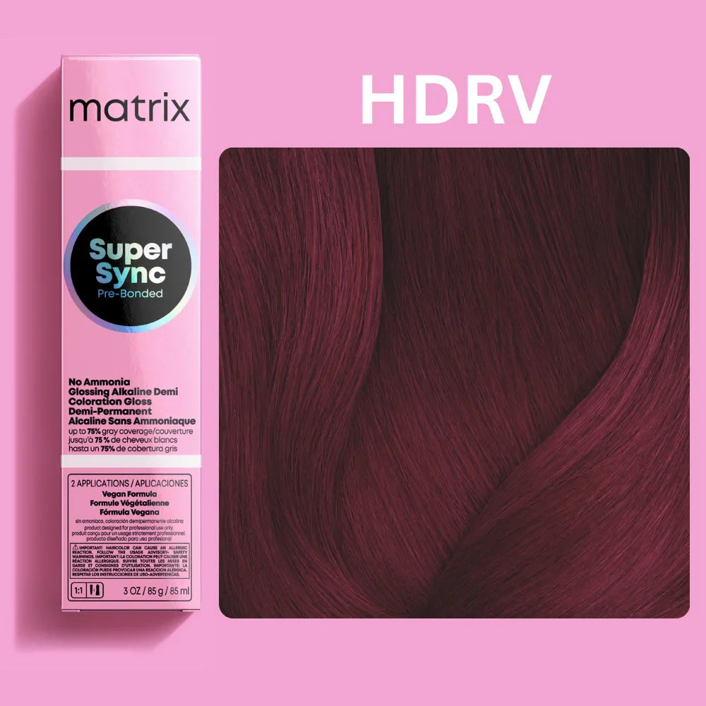 Matrix Super Sync Pre-Bonded Glossing Alkaline Demi-Permanent Hair Colour