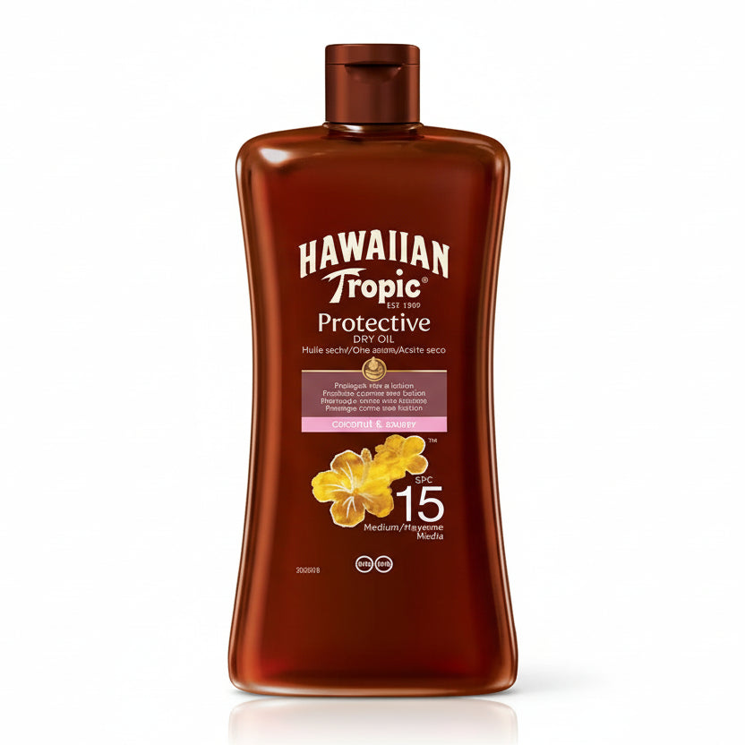 Hawaiian Tropic Glowing Protection Dry Oil SPF 15