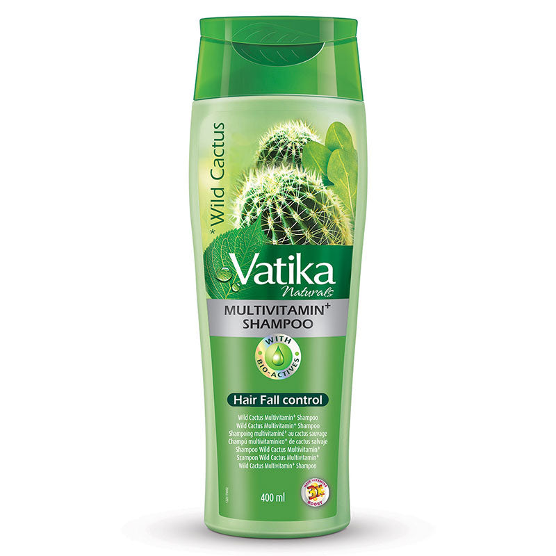 Dabur Vatika Naturals Cactus Multi Vitamin+Shampoo 400ml
