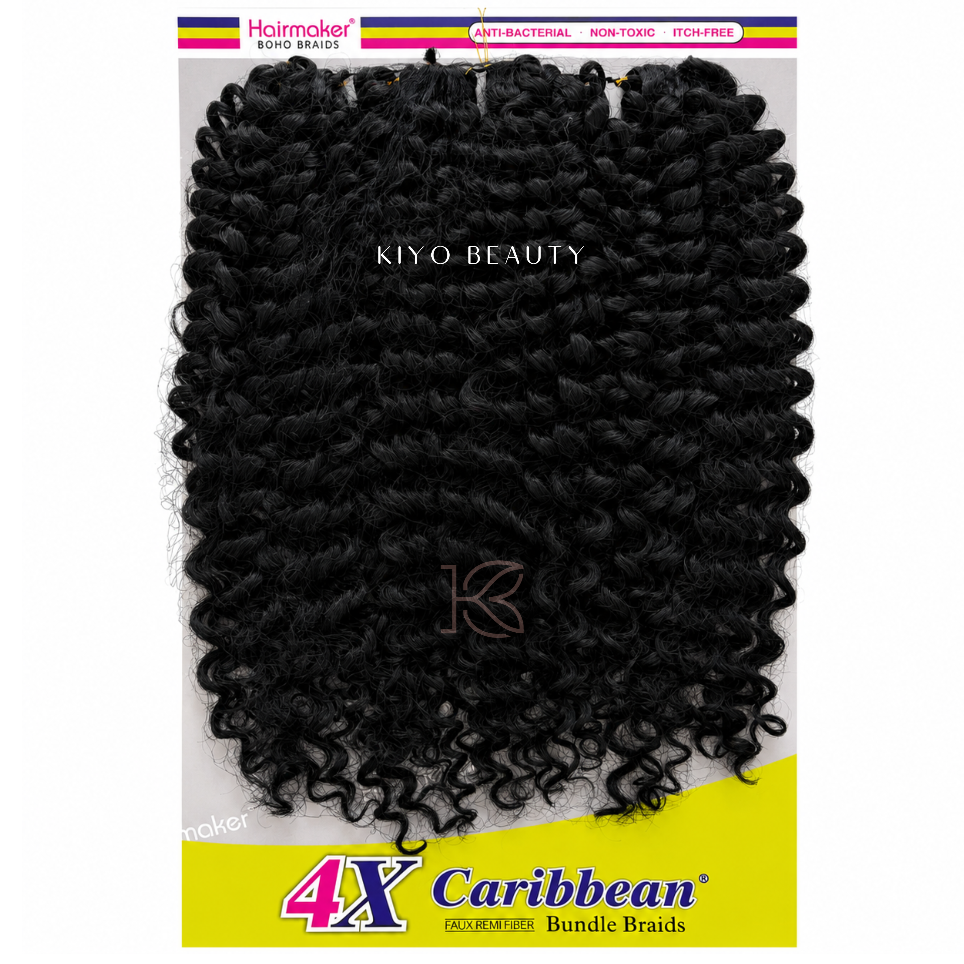 Hairmaker 4X Caribbean Water Wave 14"