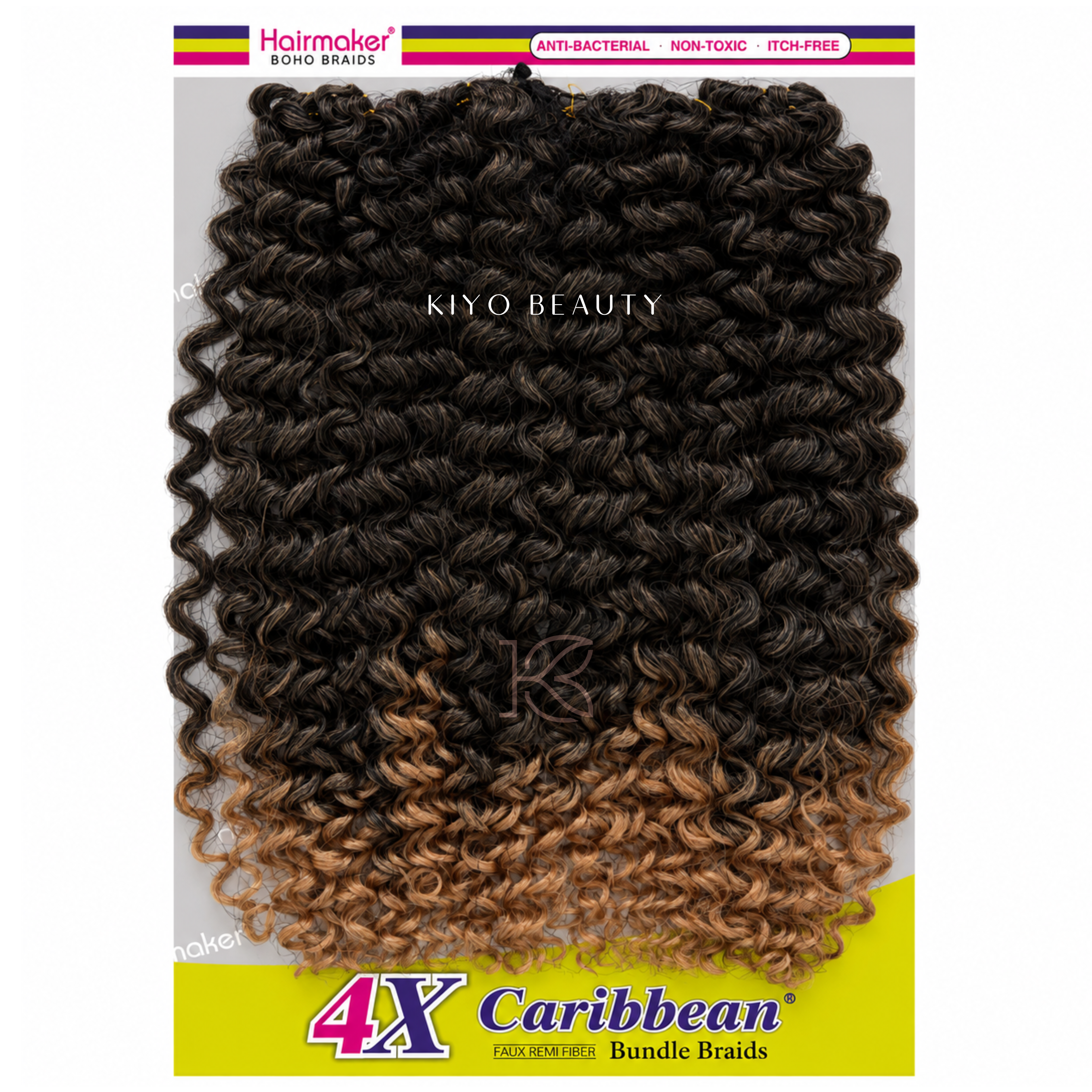 Hairmaker 4X Caribbean Water Wave 14"