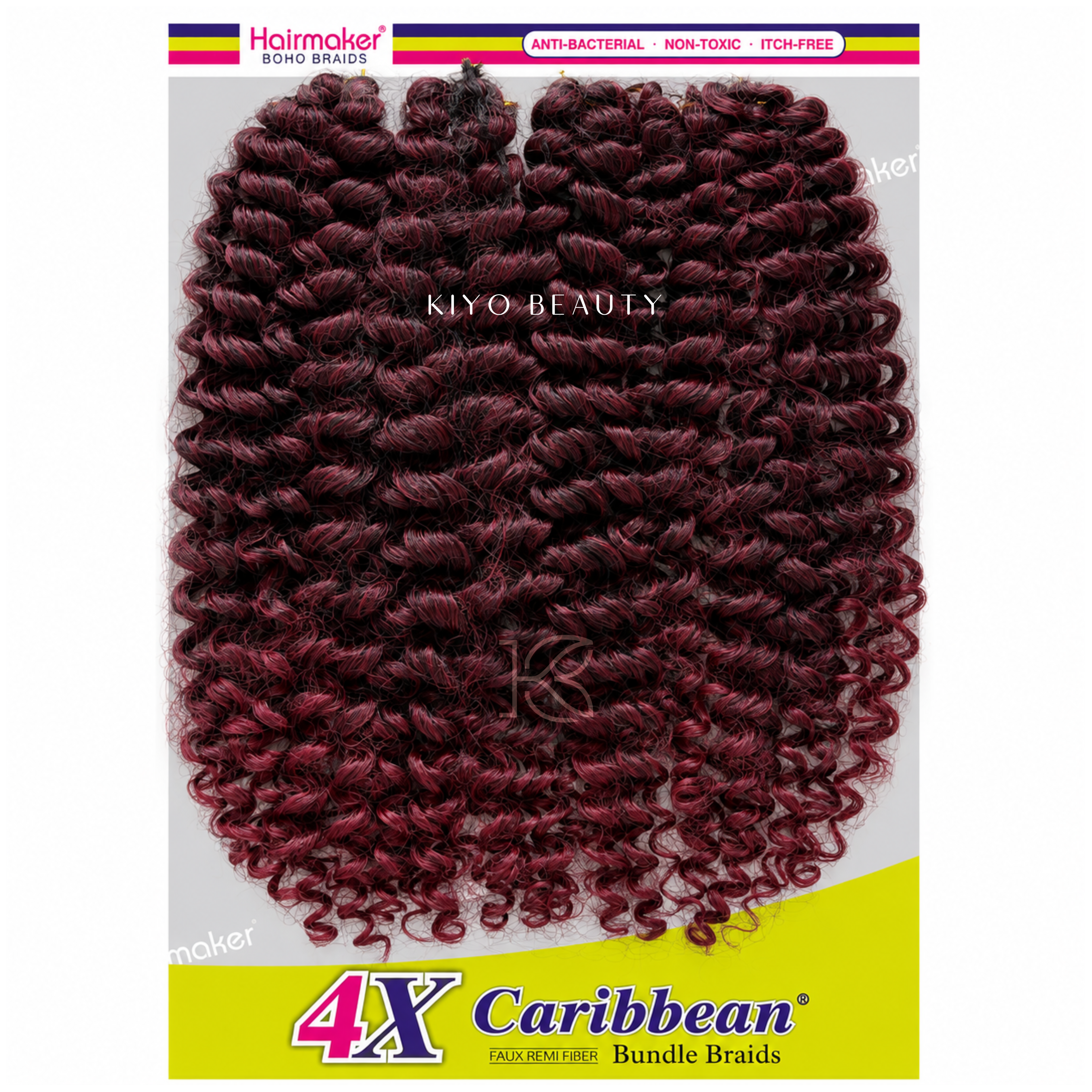 Hairmaker 4X Caribbean Water Wave 14"