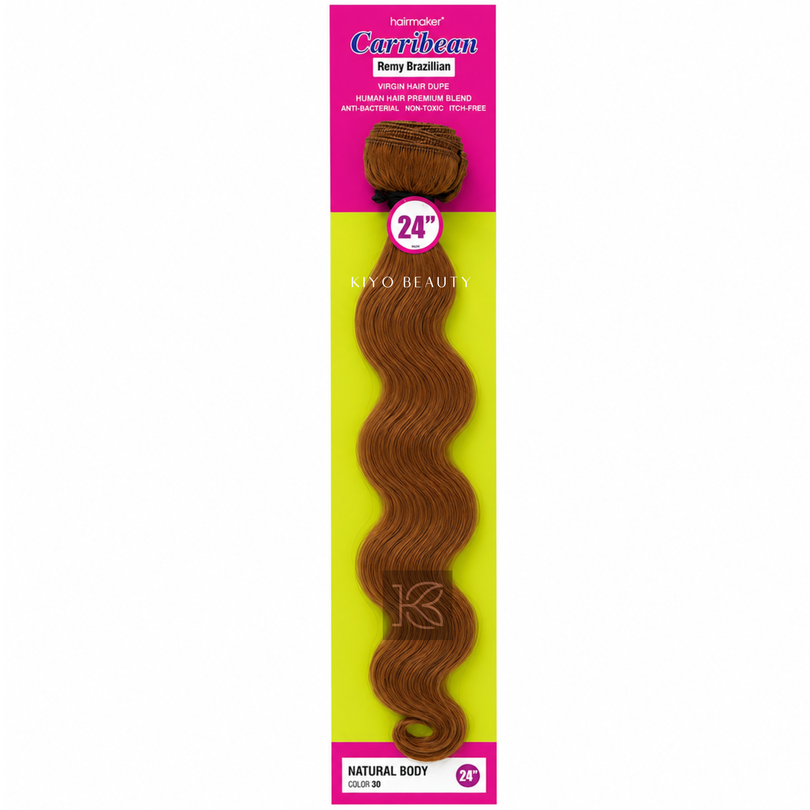 Hairmaker Remy Brazilian Natural Body 24"