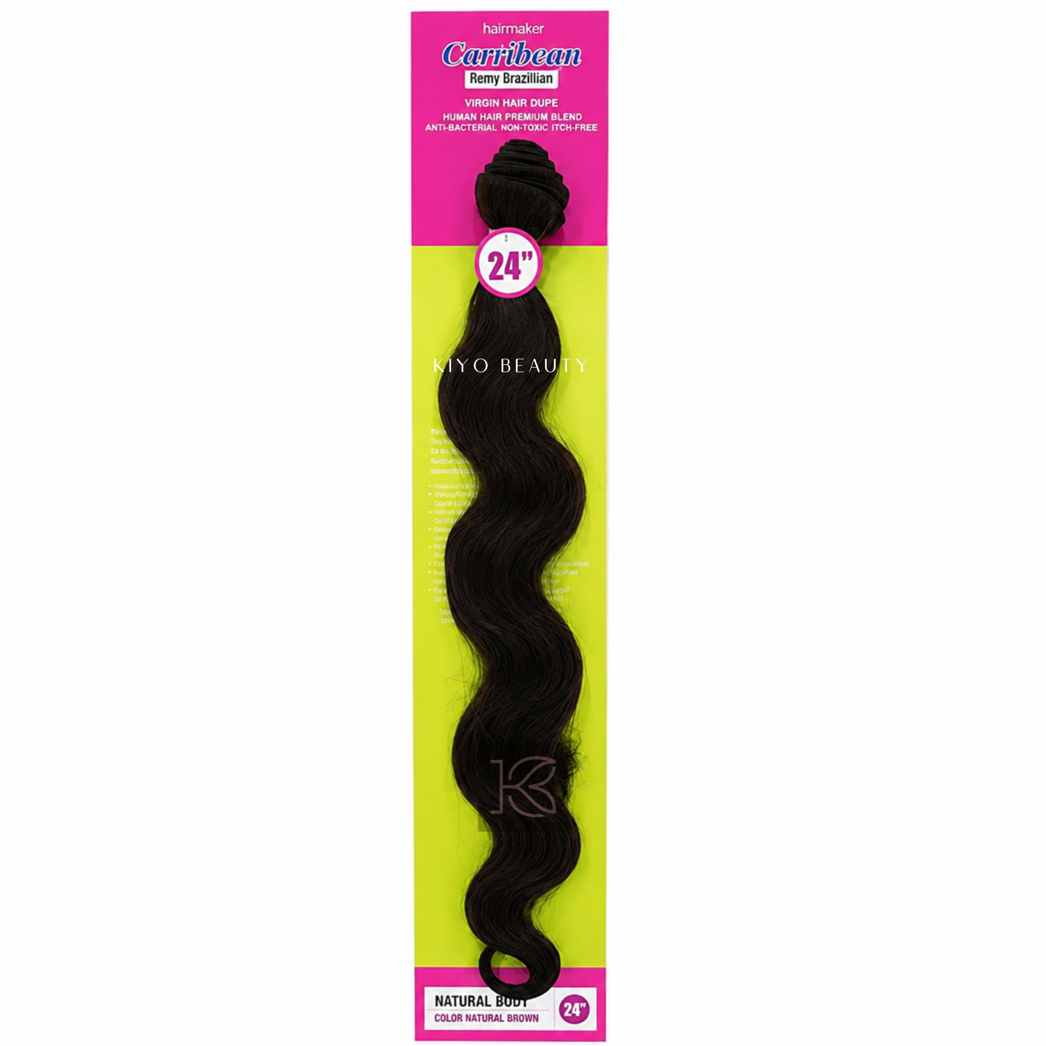 Hairmaker Remy Brazilian Natural Body 24"