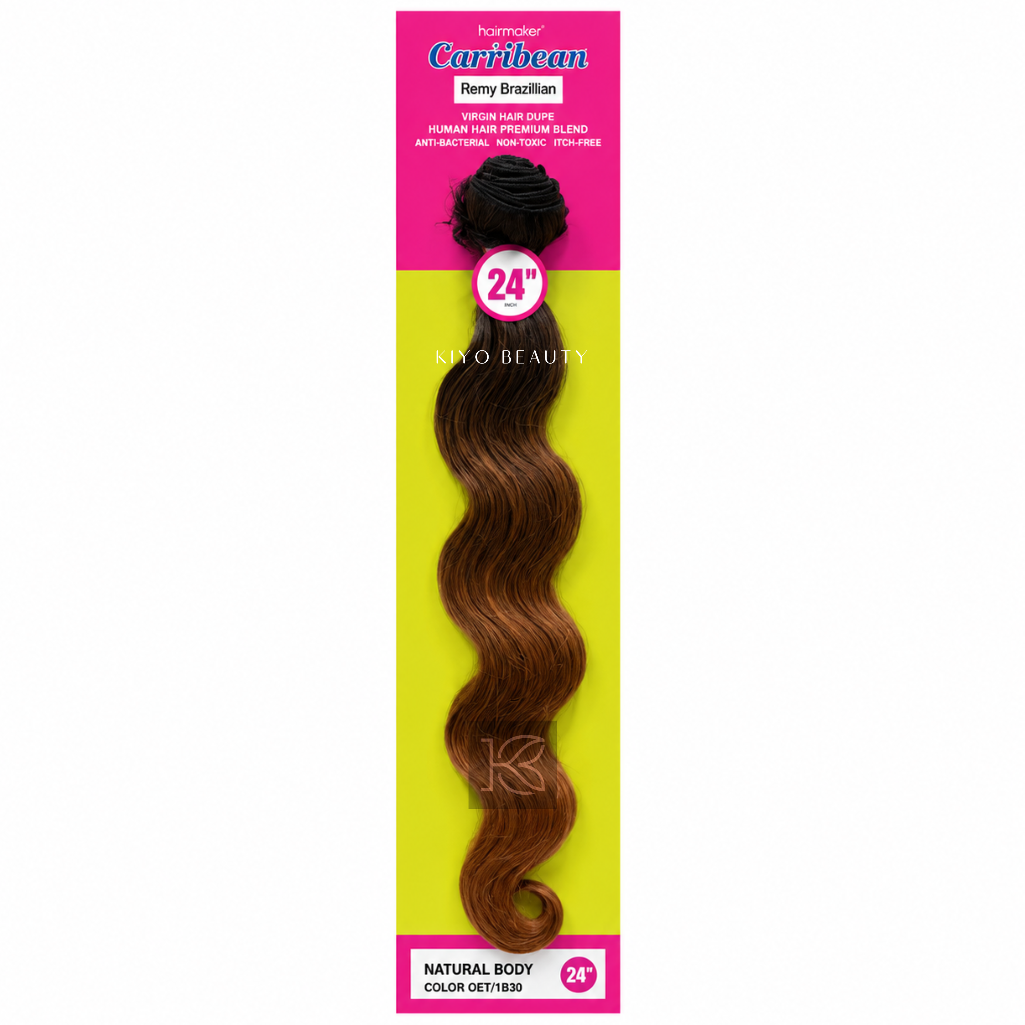 Hairmaker Remy Brazilian Natural Body 24"