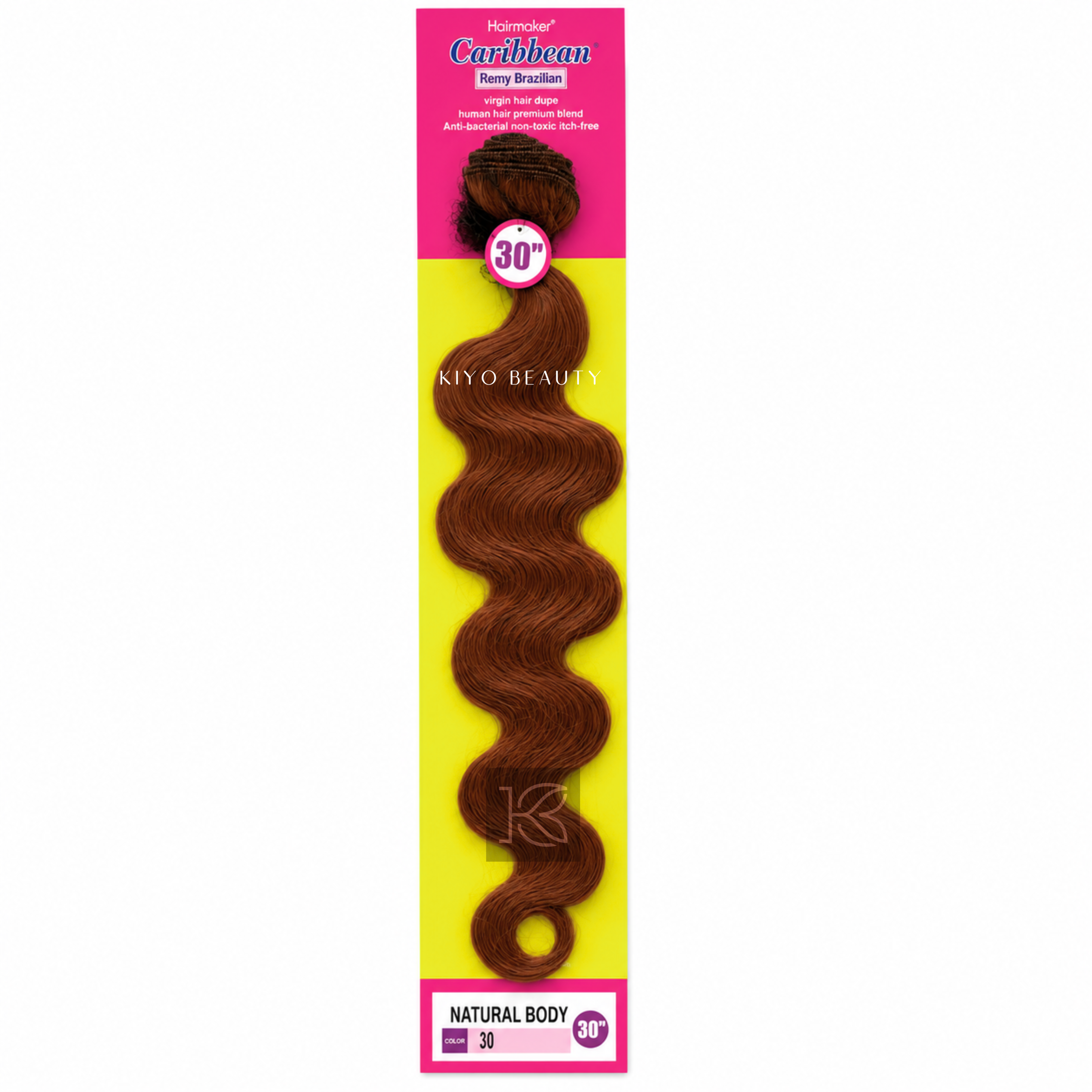 Hairmaker Remy Brazilian Natural Body 30"