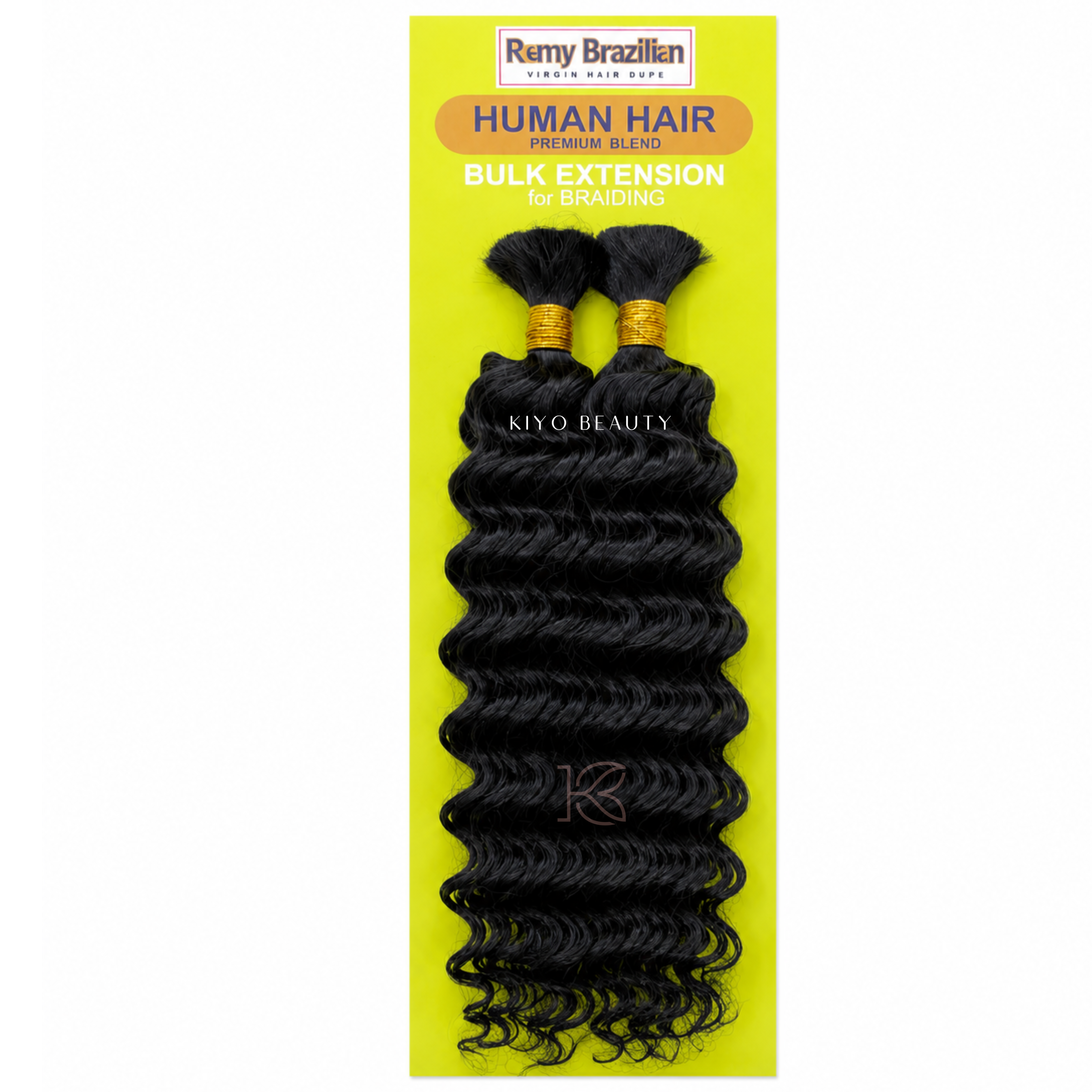 Hairmaker Remy Brazilian Natural Deep Bulk 18" Natural