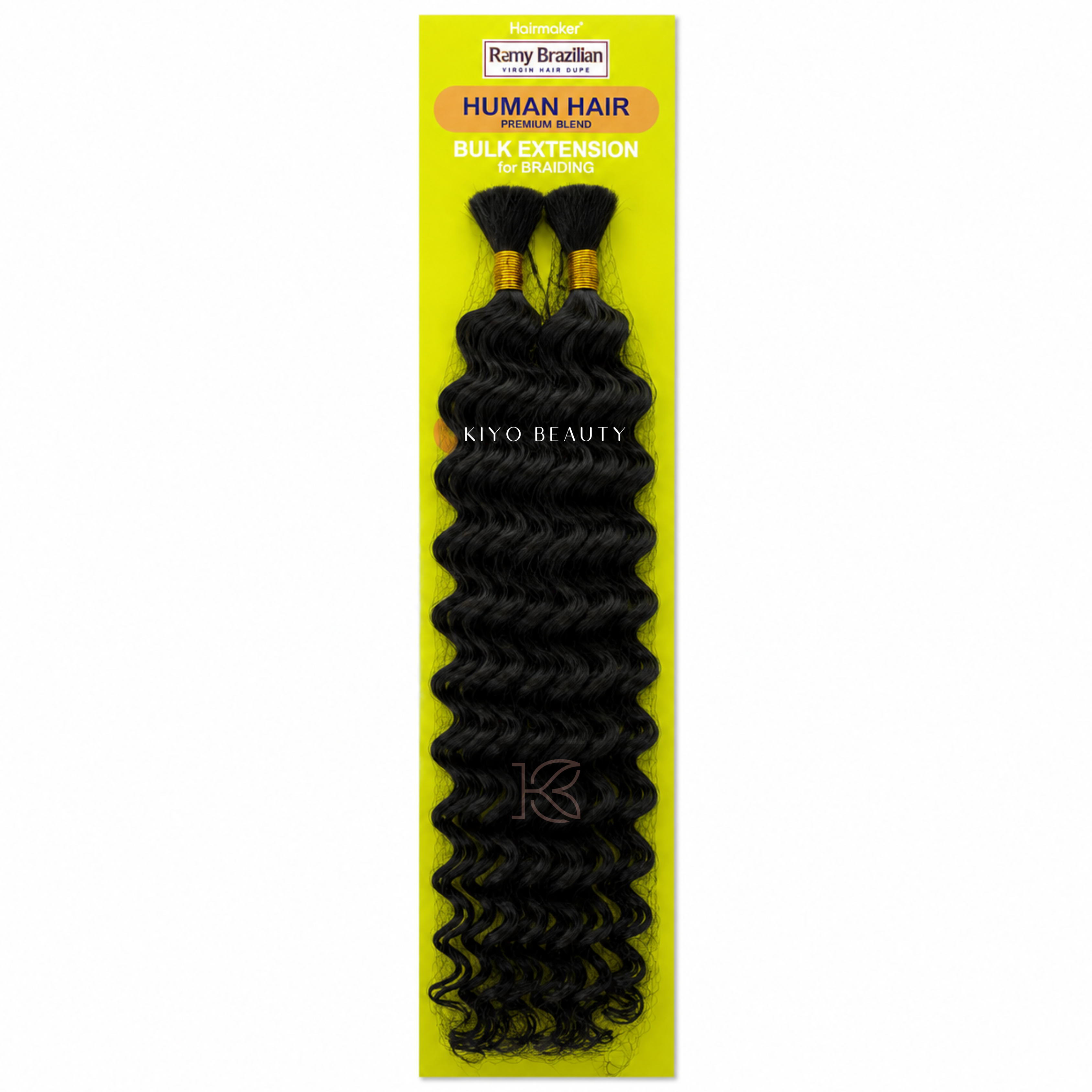 Hairmaker Remy Brazilian Natural Deep Bulk 24" Natural