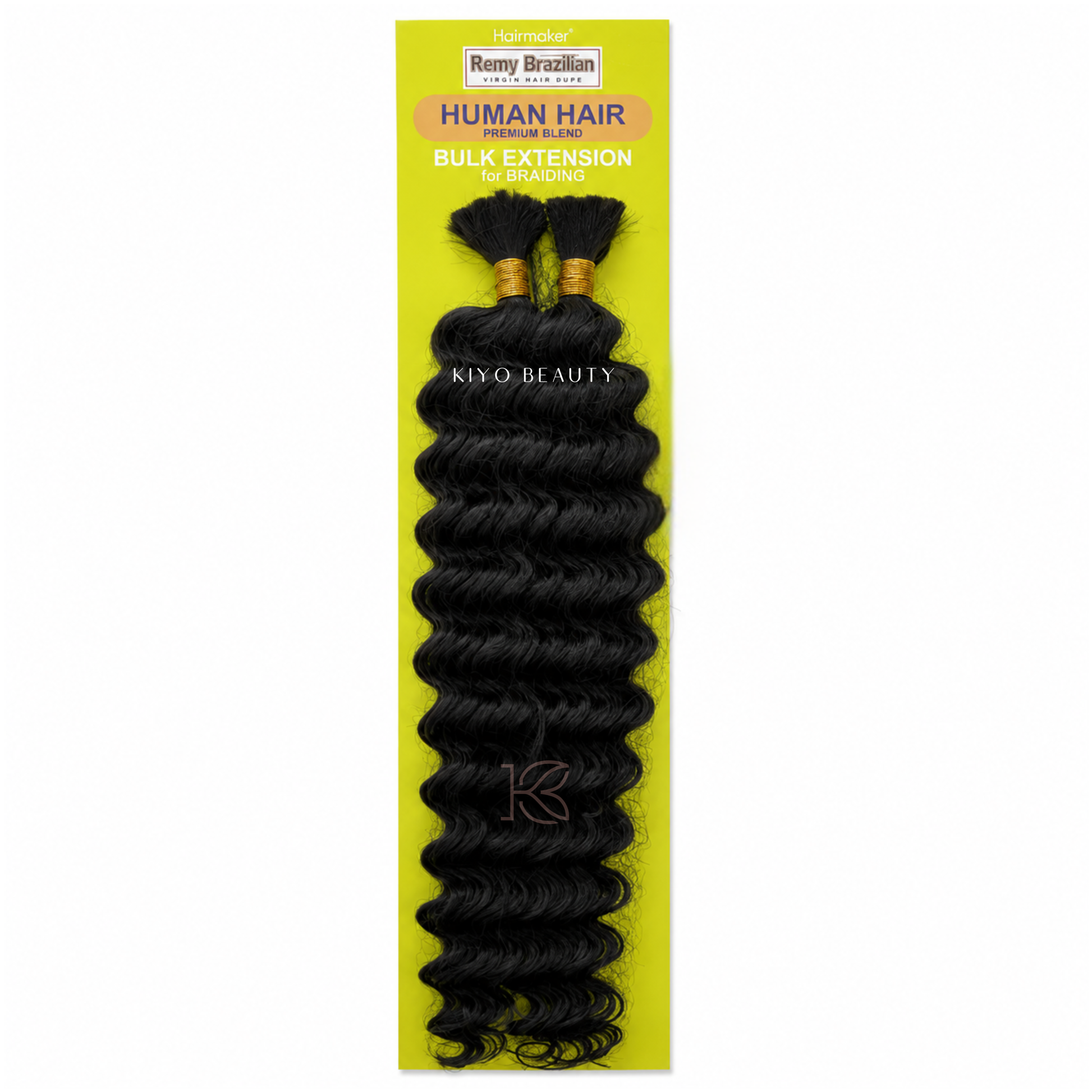 Hairmaker Remy Brazilian Natural Deep Bulk 24" Natural Brown