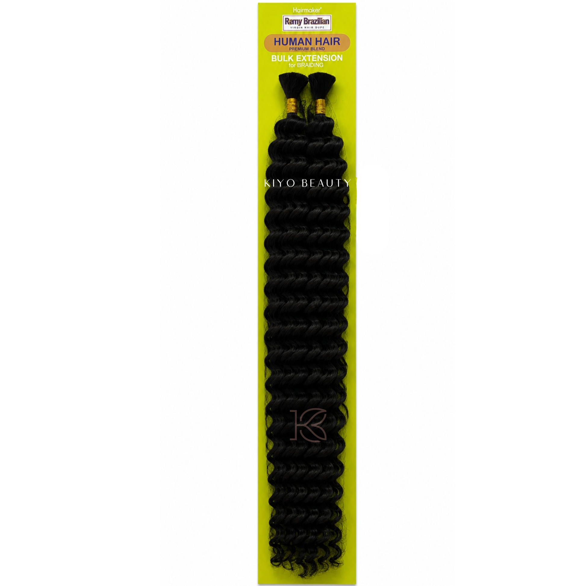 Hairmaker Remy Brazilian Natural Deep Bulk 30" Natural Brown
