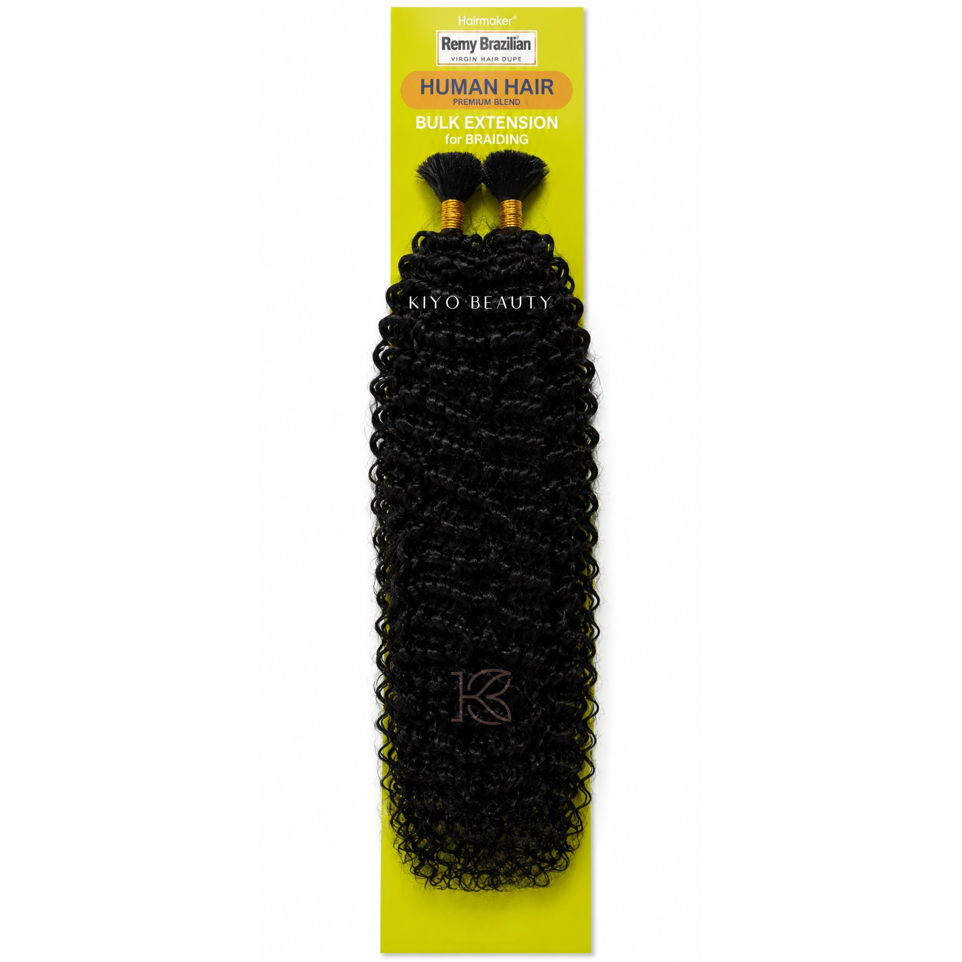 Hairmaker Remy Brazilian Natural Water Bulk 30" Natural Brown