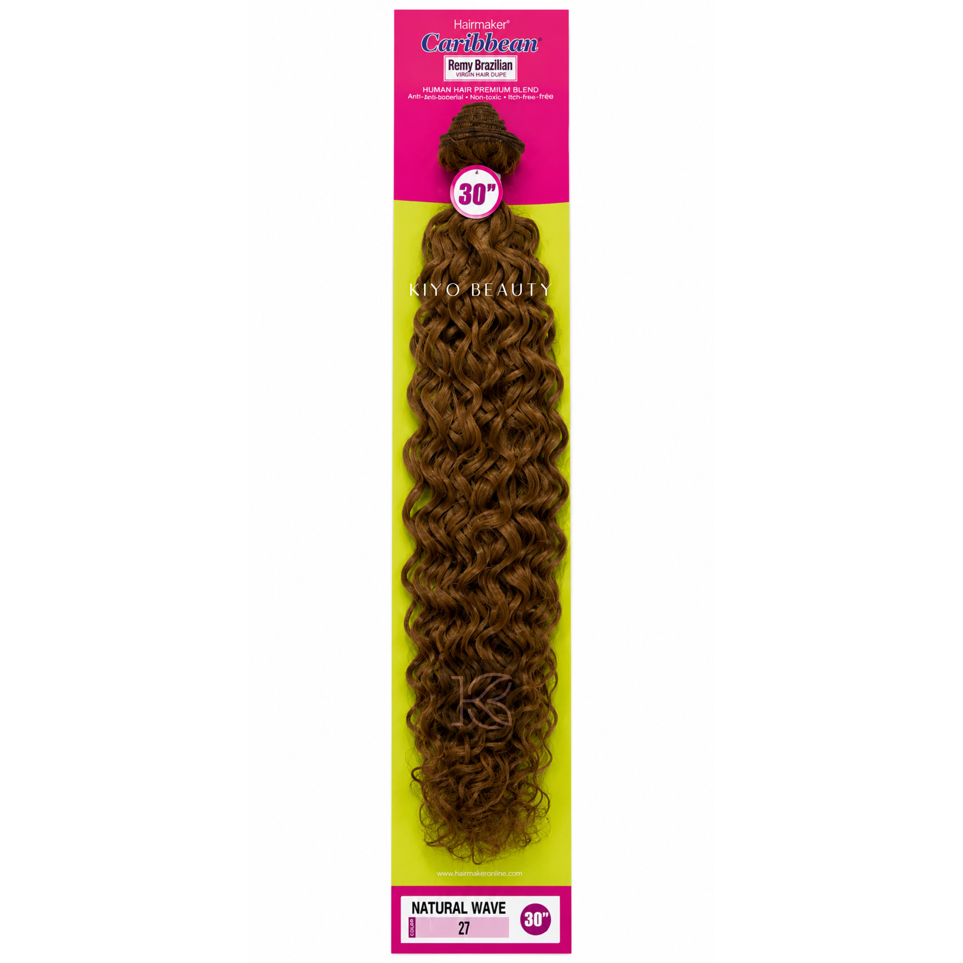 Hairmaker Remy Brazilian Natural Wave 30" 27