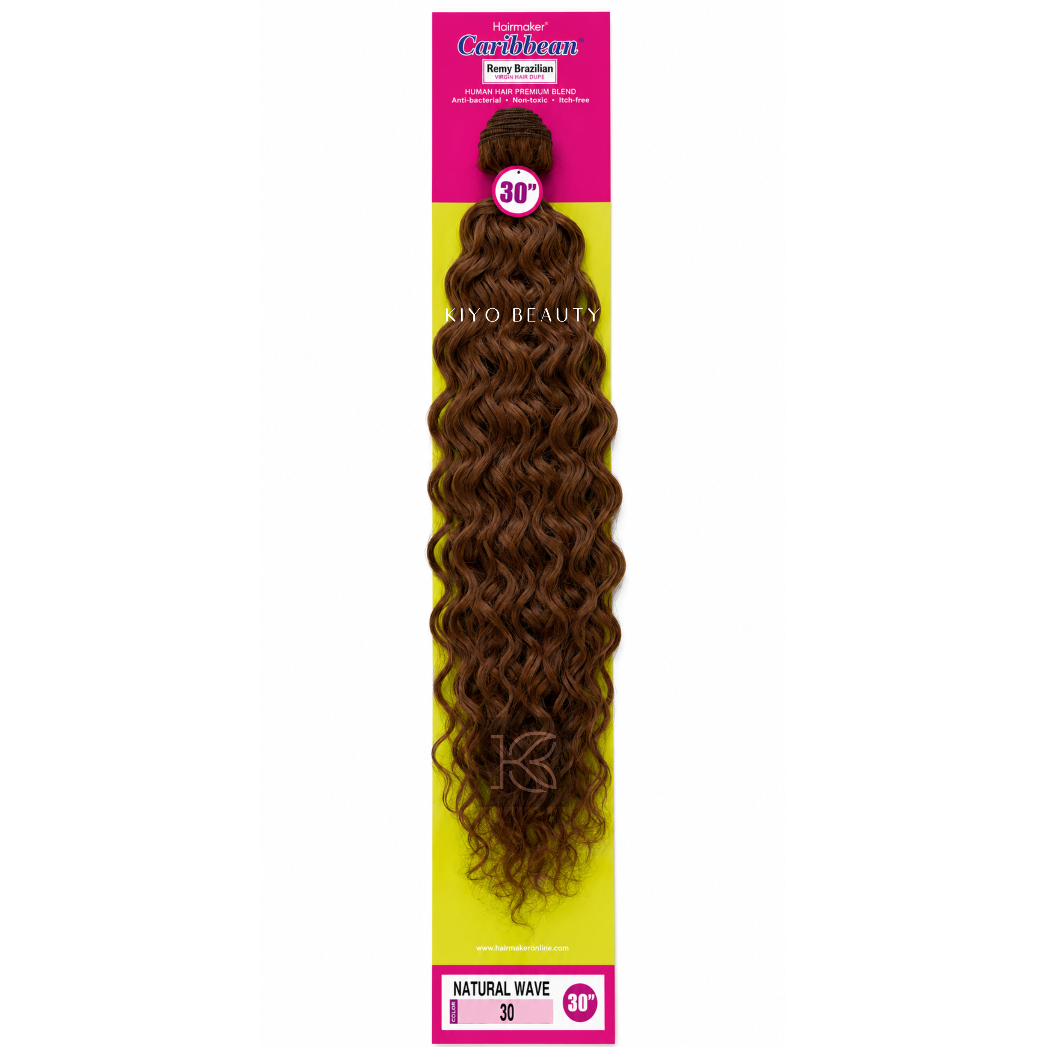 Hairmaker Remy Brazilian Natural Wave 30" 30