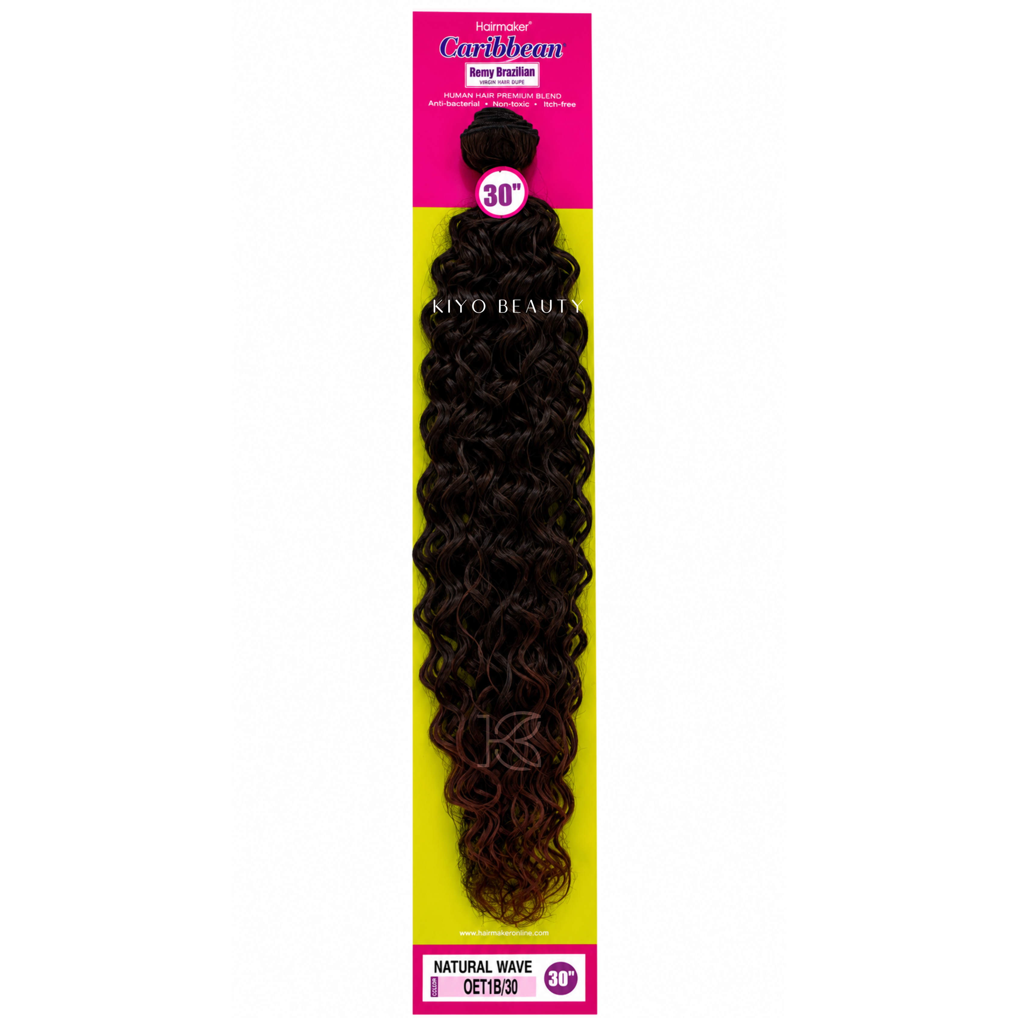 Hairmaker Remy Brazilian Natural Wave 30" OET1B/30