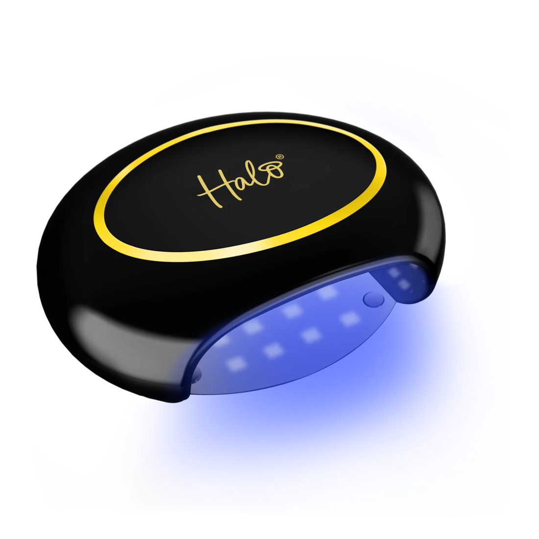 Halo LED Advanced Lamp - Black &amp; Gold (Wired)