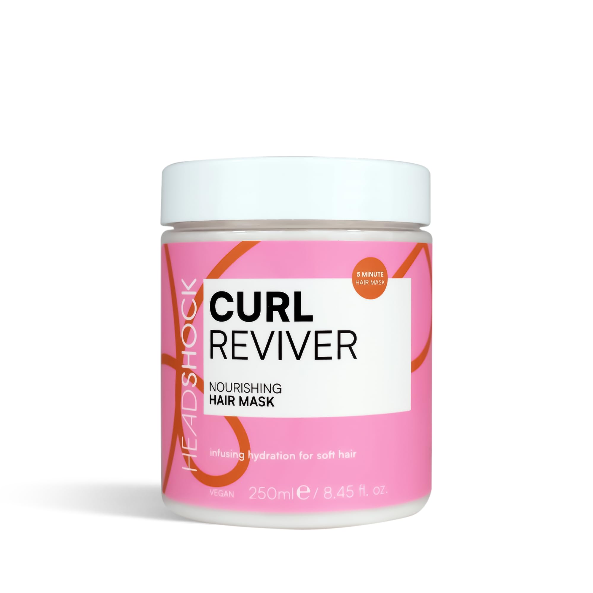 HeadShock Curl Reviver Nourishing Hair Mask 250ml