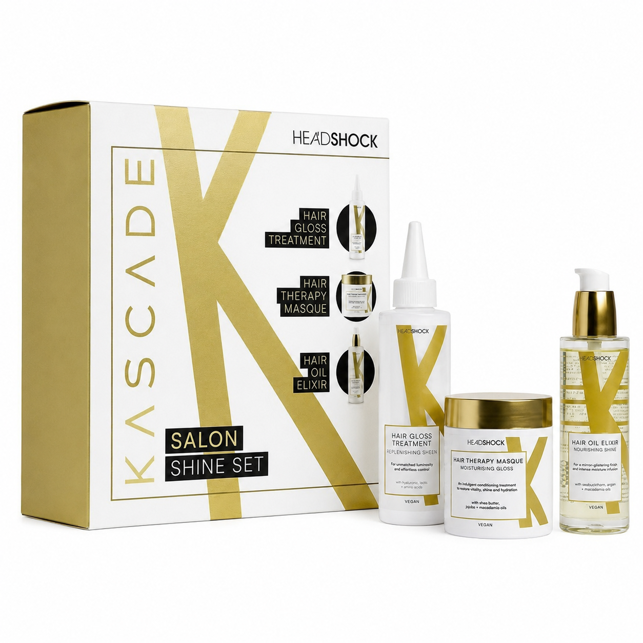 HeadShock Salon Shine Set