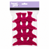 Head Gear Butterfly Sectioning Clips 12 Pack Magenta