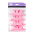 Head Gear Butterfly Sectioning Clips 12 Pack Pink