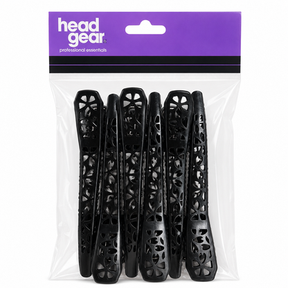 Head Gear Sectioning Grip Clips 6 Pack