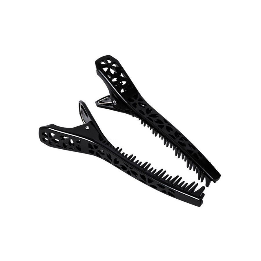 Head Gear Sectioning Grip Clips 6 Pack Open