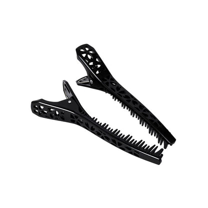 Head Gear Sectioning Grip Clips 6 Pack Open